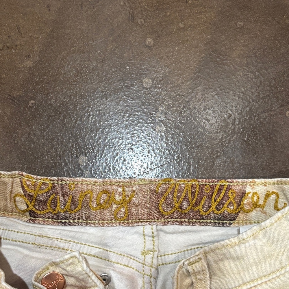 Lainey Wilson Horse Print Jean Girls 12 Regular - Picture 4 of 4
